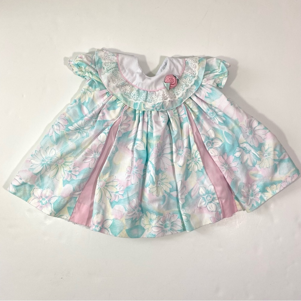 Vintage 90’s Tiny Tots Floral Dress 18 Months